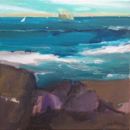 Print of Returning Tide, Bass Rock by Prints