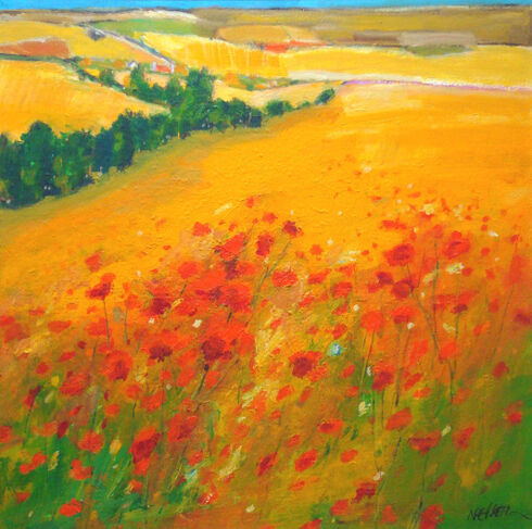 Harvest Fields, Fife by John Nelson