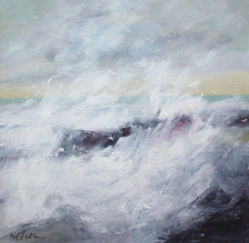 Stormy Sea by John Nelson