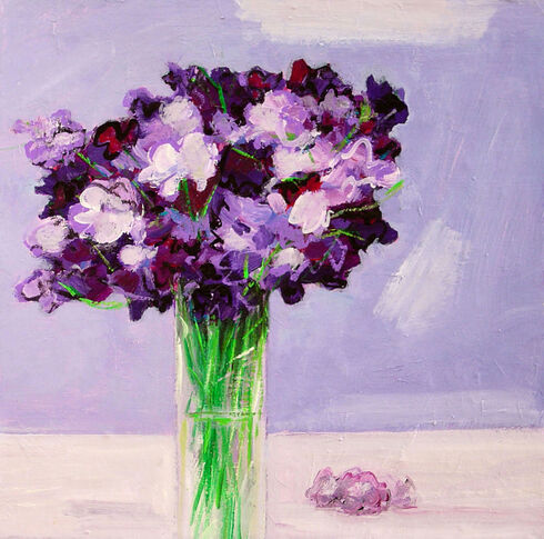 Sweet Peas by John Nelson